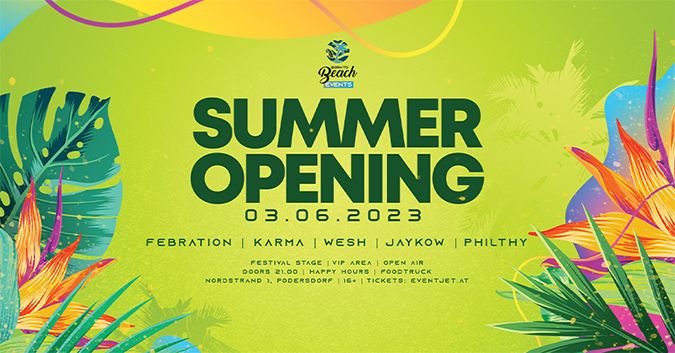 Summer Opening 2023